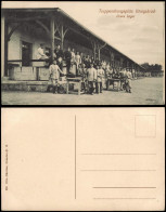 Königsbrück Kinspork Neues Lager Mit Soldaten - Truppenübungsplatz 1909 - Königsbrück