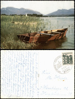 Ansichtskarte Chiemsee Chiemsee, Boot Im Schilf - Colorfoto 1965 - Chiemgauer Alpen