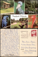 Walsrode Vogelpark Mehrbildkarte Verschiedene Vögel, Birds Park 1979 - Walsrode