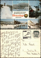 Braunlage Mehrbildkarte U.a. Wurmberg-Skisprung-Schanze, Ski-Wiese Uvm. 1968 - Braunlage