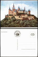 Hechingen Burg Hohenzollern (Künstler-Darstellung, Künstlerkarte) 1960 - Hechingen