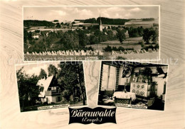 73084483 Baerenwalde Panorama Felder Ferienheim Hubertushoehe Baerenwalde - Crinitzberg