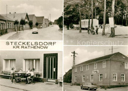 73084455 Steckelsdorf Strassenpartie Campingplatz Gaststaette Steckelsdorf - Rathenow