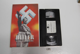 CA4 CASSETTE VIDEO VHS HITLER UNE CARRIERE - Colecciones & Series