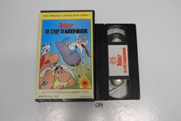 CA4 Cassette Vidéo VIDEO VHS ASTERIX LE COUP DU MENHIR - Dibujos Animados