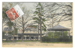 Le Vesinet  Kiosque De La Musique Et  La Gare - Bievres