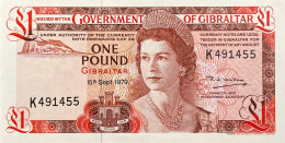 Gibraltar 1 Pound, P-20b (15.11.1979) - UNC - Gibraltar