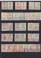 Nice Selection Of Kingdom Of SHS Revenue Stamps Both Variety !!!  Yugoslavia - Usados