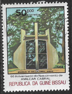 GUINE BISSAU – 1984 Amílcar Cabral Birthday 50P00 Used Stamp - Guinée-Bissau