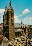 73083062 Neustadt Weinstrasse Marktplatz Stiftskirche Neustadt Weinstrasse - Neustadt (Weinstr.)