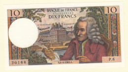 10 Francs VOLTAIRE FRANCE 1963 F.62.02 SPL - 10 F 1963-1973 ''Voltaire''