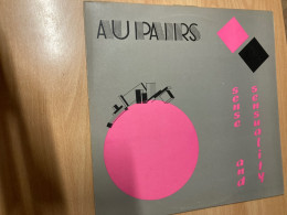 LP - Au Pairs - Sense And Sensuality - 1982 - Rock