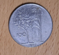 Italie Italia 100 Lire 1977 R KM 96.1 - 100 Liras