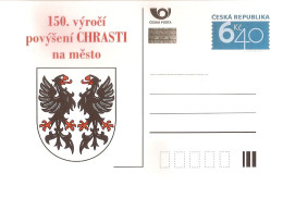 CDV B 450 Czech Republic 150th Anniversary Of The Town Of Chrast 2003 NOTICE POOR SCAN, BUT THE CARD IS FINE! - Cartoline Postali