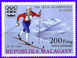 MADAGASCAR - Jeux Olympiques D'hiver 1976 - Innsbruck - Ski De Fond - Sci