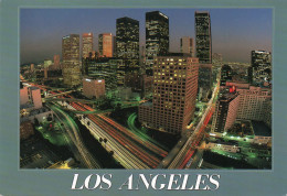 CPM GRAND FORMAT 1 - USA - ETATS UNIS - CALIFORNIE - LOS ANGELES - HEART OF DOWNTOWN LOS ANGELES AT DUSK - Los Angeles