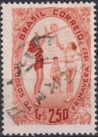 1957 Brasilien ° Mi:BR 915, Sn:BR 851, Yt:BR 633, 9th Spring Games /Rio De Janeiro - Usados