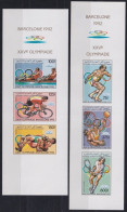 Olympische Spelen  1992 , Komoren - Zegels  In Blok Postfris - Verano 1992: Barcelona