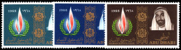 Abu Dhabi 1968 Human Rights Year Unmounted Mint. - Abu Dhabi