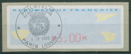 Frankreich 2000 Automatenmarken Papierflieger ATM 17.1 X B Gestempelt - 2000 « Avions En Papier »