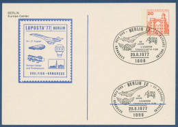 Berlin 1977 Burgen & Schlösser LUPOSTA Europacenter PP 76/28 Gestempelt (X41038) - Postales Privados - Usados