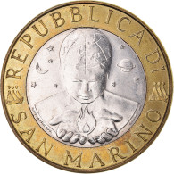 Monnaie, Saint Marin , 1000 Lire, 1998, Rome, TTB, Bimétallique, KM:384 - Saint-Marin