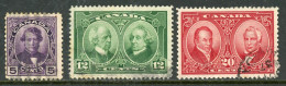 Canada USED 1927  "Historical Issue"" - Used Stamps