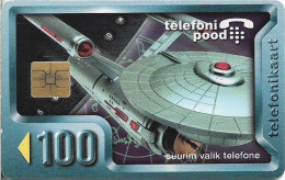 Estonia - Eesti Telefon - Space Ship, 07.1997, 100U, 10.000ex, Used - Estland