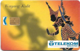 Malaysia - Kadfon (Chip) - Wayang Kulit (Shadow Play Theatre), 10RM, Used - Maleisië