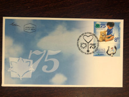 ISRAEL FDC COVER 2009 YEAR PEDIATRICS HEALTH FUND HEALTH MEDICINE STAMPS - FDC