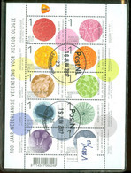 NEDERLAND * V 2834 - 2843 * MICROBIOLOGIE * BLOK *  NETHERLANDS * POSTFRIS GESTEMPELD * C.W 20,00 - Used Stamps