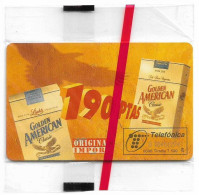 Spain - Telefónica - Tabaco Golden American III - P-185 - 03.1996, 1.000PTA, 7.500ex, NSB - Privé-uitgaven