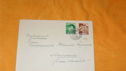 ENVELOPPE ANCIENNE DE 1938../ CACHETS VADUZ LIECHTENSTEIN POUR MANNHEIM..+ TIMBRES X2 - Cartas & Documentos