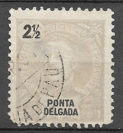 Portugal Ponta Delgada 1897 D. Carlos - Tipos De Portugal Com Legenda «PONTA DELGADA» Af 13 - Ponta Delgada