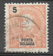 Portugal Ponta Delgada 1897 D. Carlos - Tipos De Portugal Com Legenda «PONTA DELGADA» Af 14 - Ponta Delgada