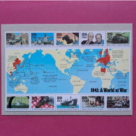 N°1972 - 1981 - 1941 A World At War - Hojas Bloque