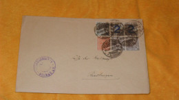 ENVELOPPE ANCIENNE DATE ?../ CACHETS BUCHAU A IDENTIFIER + TIMBRES X6 K. WURTT DONT 2 SURCHARGE 2 - Storia Postale