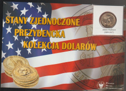 POLISH NUMISMATIC OFFICE 1 DOLLAR JAMES MADISON - Altri & Non Classificati