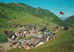 Malbun - Doppelsesselbahn Sareis       Ca. 1980 - Liechtenstein