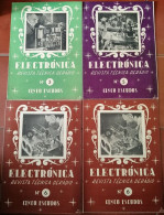 8 Revistas Electrónica - Revista Técnica De Rádio - Anos 40 - Riviste & Giornali
