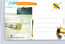 4-3-2024 (2 Y 6) Argentina - Pre-paid Postcard - Aviation - Argentina