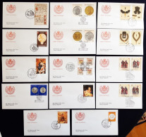 SMOM 2001 FDC Annata Completa  / Complete Year Set O/Used VF - Sovrano Militare Ordine Di Malta