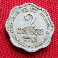 Sri Lanka Ceylon 2 Cents 1970 KM# 128 Lt 313 *VT Ceylan Ceilan - Sri Lanka (Ceylon)