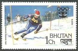 192 Bhutan Ski MH * Neuf CH (BHU-68) - Sci