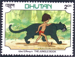 192 Disney Bhutan Jungle Panther Panthere MNH ** Neuf SC (BHU-33a) - Bhoutan