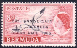 188 Bermuda Newport Bermuda Yacht Ocean Race Surcharge MH * Neuf CH (BER-70) - Bermudes