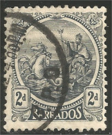 176 Barbados 2p Seal Of Colony (BBA-127) - Barbades (...-1966)