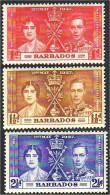176 Barbados Wedding 1937 MH * Neuf CH (BBA-44b) - Barbados (...-1966)