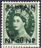 168 Bahrain QE II 50 NP MH * Neuf CH (BAR-26) - Bahrein (...-1965)