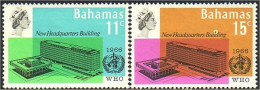 164 Bahamas WHO OMS Buildings MNH ** Neuf SC (BAH-58) - 1963-1973 Autonomia Interna